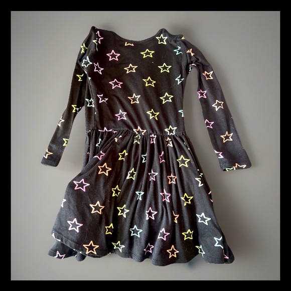 Pixie Lane stars dress for girls size 4. Excellent lightly worn condition. - Picture 1 of 7